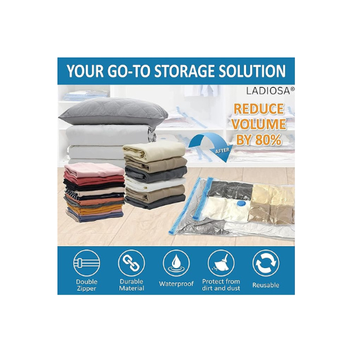 Plastic Transparent Vacuum Storage Bag