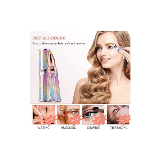 Rainbow epilator eyebrow