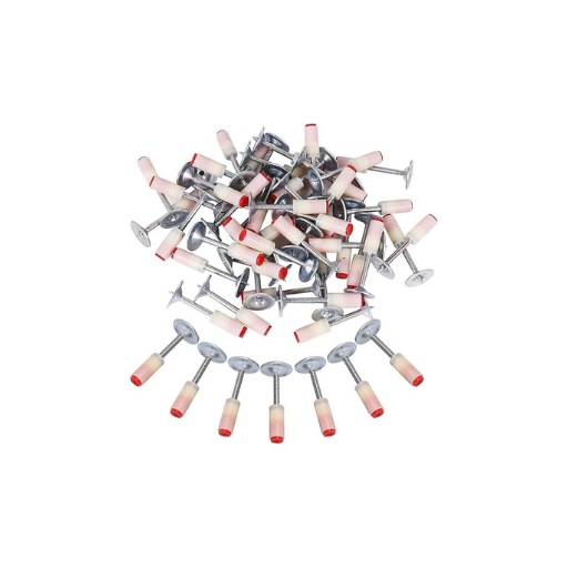 100 Pcs Set of Manual Steel Nails for Nail Gun