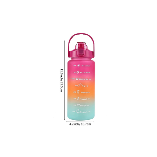3 In 1 Motivational water bottle