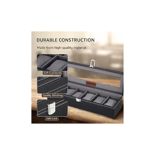 Watch Box Holder 6 Slots