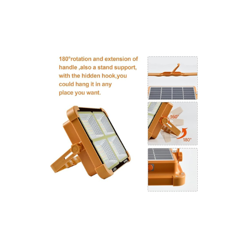 100W Solar Camping LED Light