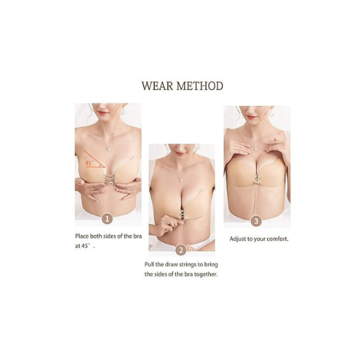 Invisible Stick Gel Silicone New Bra