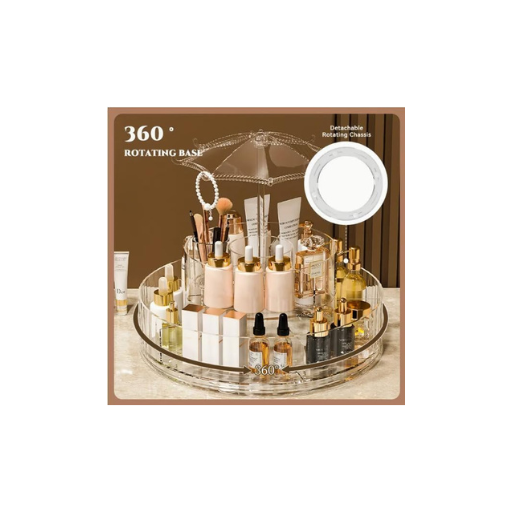 360 Rotating Makeup Organizer