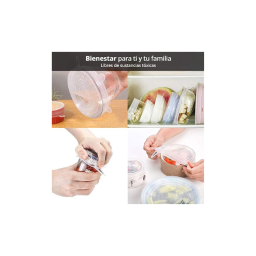 Silicone Stretch Lids