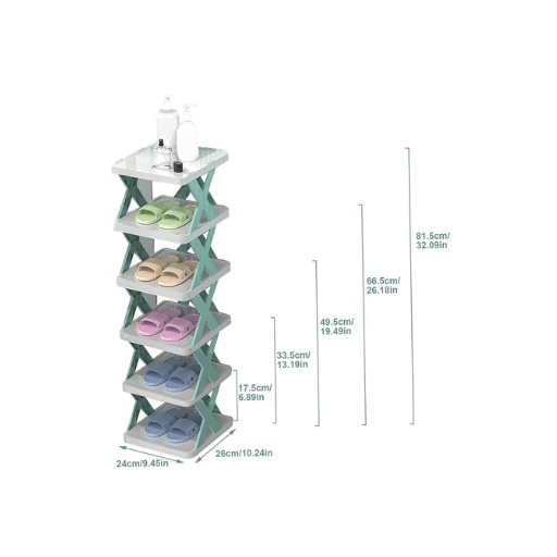 6 Layer Shoes Rack