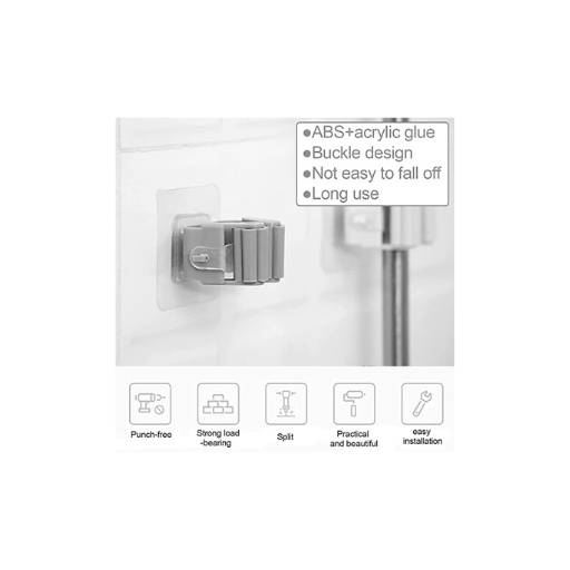 Adhesive Heavy Duty Broom Holder