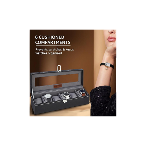 Watch Box Holder 6 Slots