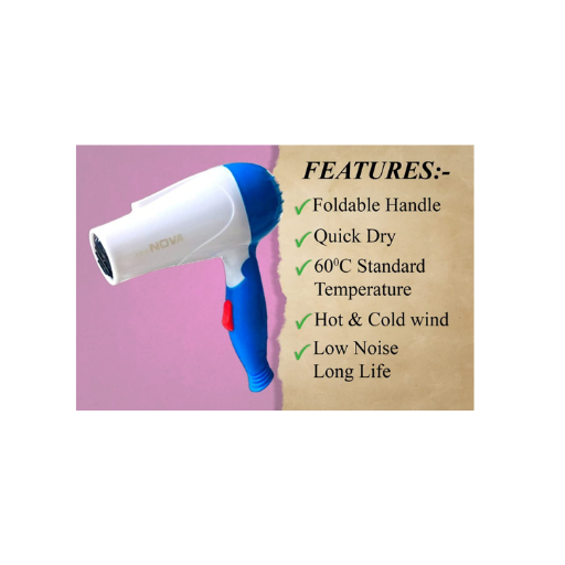 1290 Nova plastic hair dryer