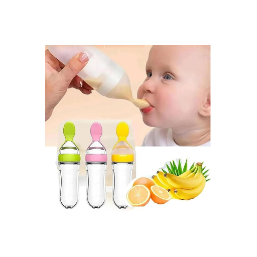 Baby Silicone Feeding Bottle