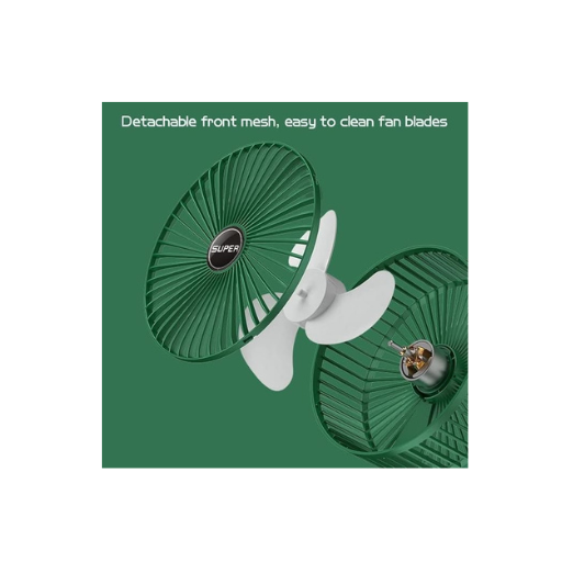 Telescopic folding fan