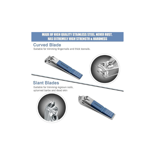16 in 1 Stainless Steel Professional Manicure & Pedicure Kit
