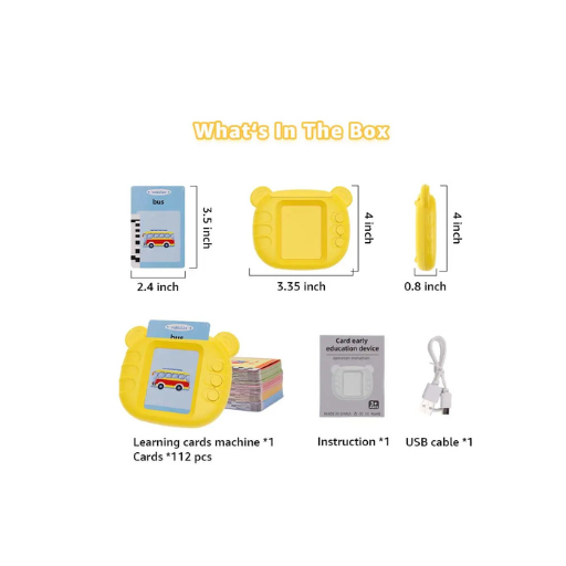 Talking flash card Learning Toys For Kids
