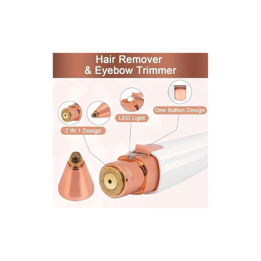 2 In 1 Battery Operated Eyebrow Trimmer