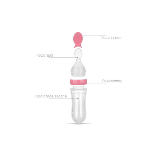 Baby Silicone Feeding Bottle