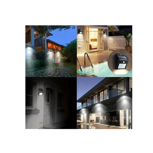 Solar sensor wall light