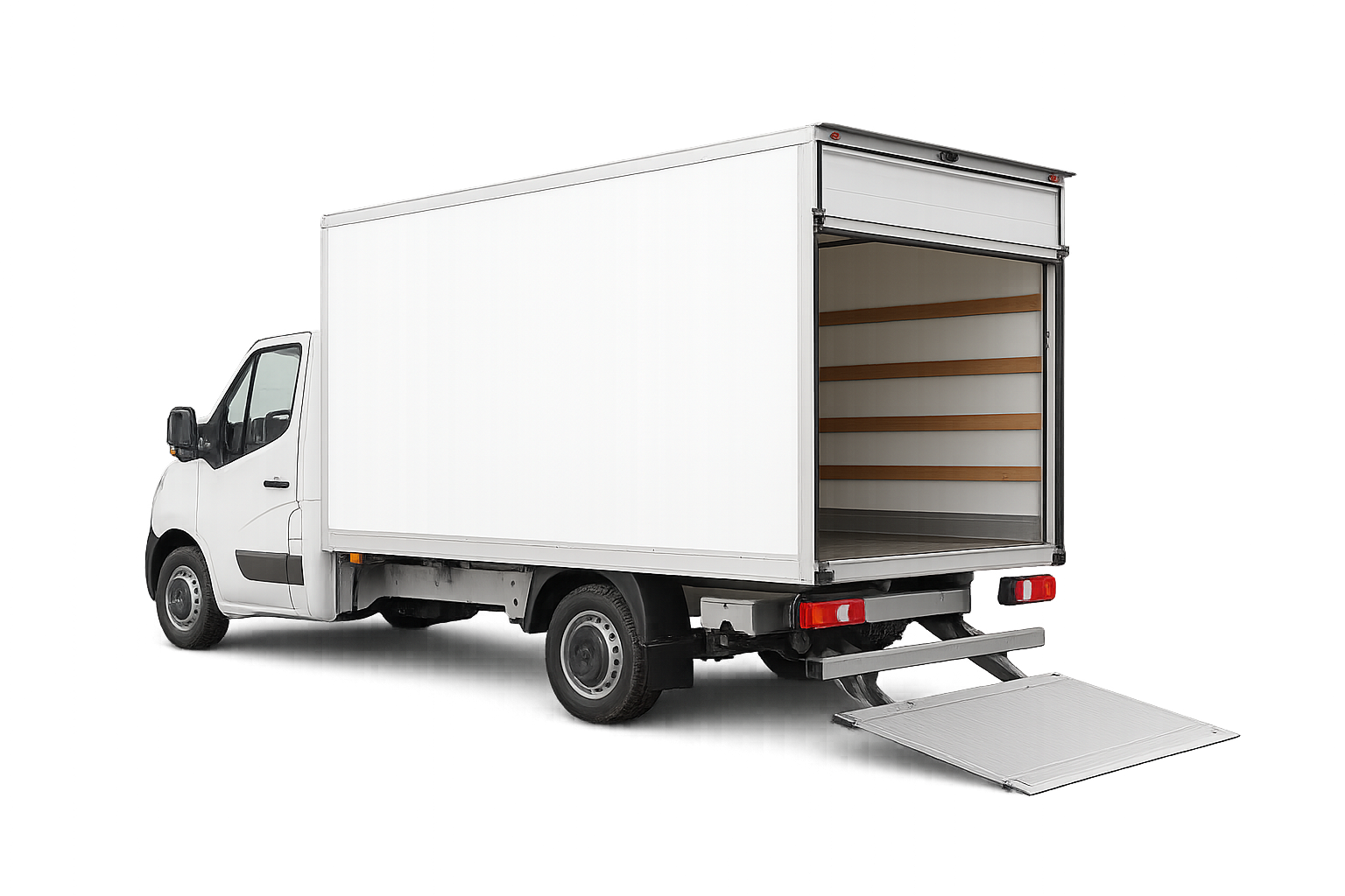 loding truck without back ground