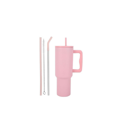 Insulated Stainless Steel Tumbler with Handle