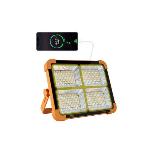 100W Solar Camping LED Light