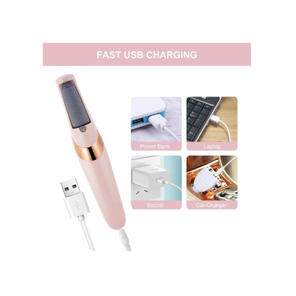 Flawless pedi electronic tool foot filer