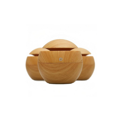 Wood Cool Mist Ultrasonic Humidifier for Room Moisture