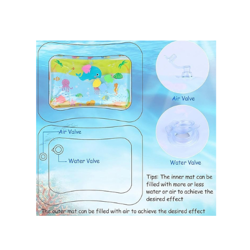 Baby water play mat