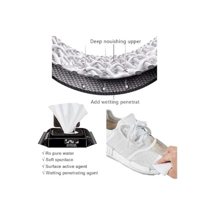 Shoe wet wipes