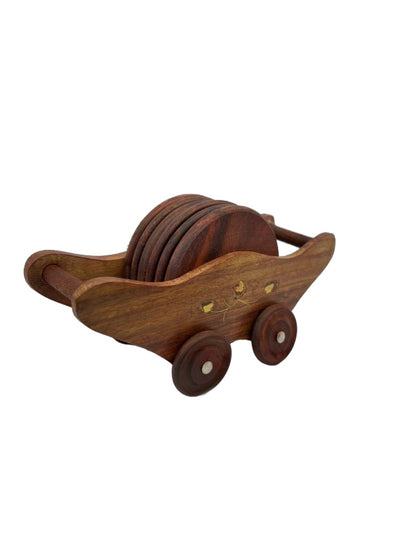 Best Quality Coasters Classic Style Handcrafted From Acacia Mango Wood for Kitchen and Tabletop Home Decoration