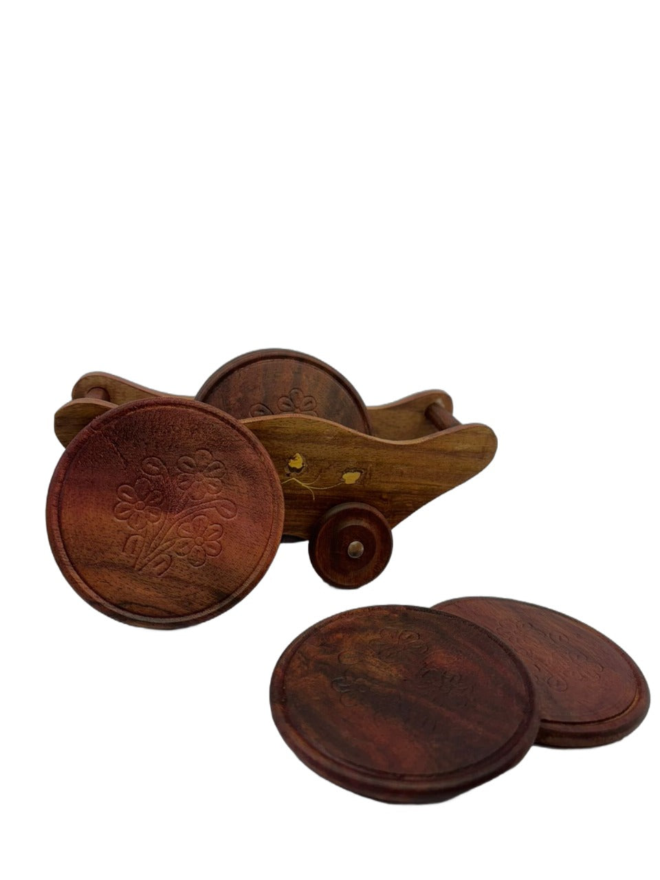 Best Quality Coasters Classic Style Handcrafted From Acacia Mango Wood for Kitchen and Tabletop Home Decoration