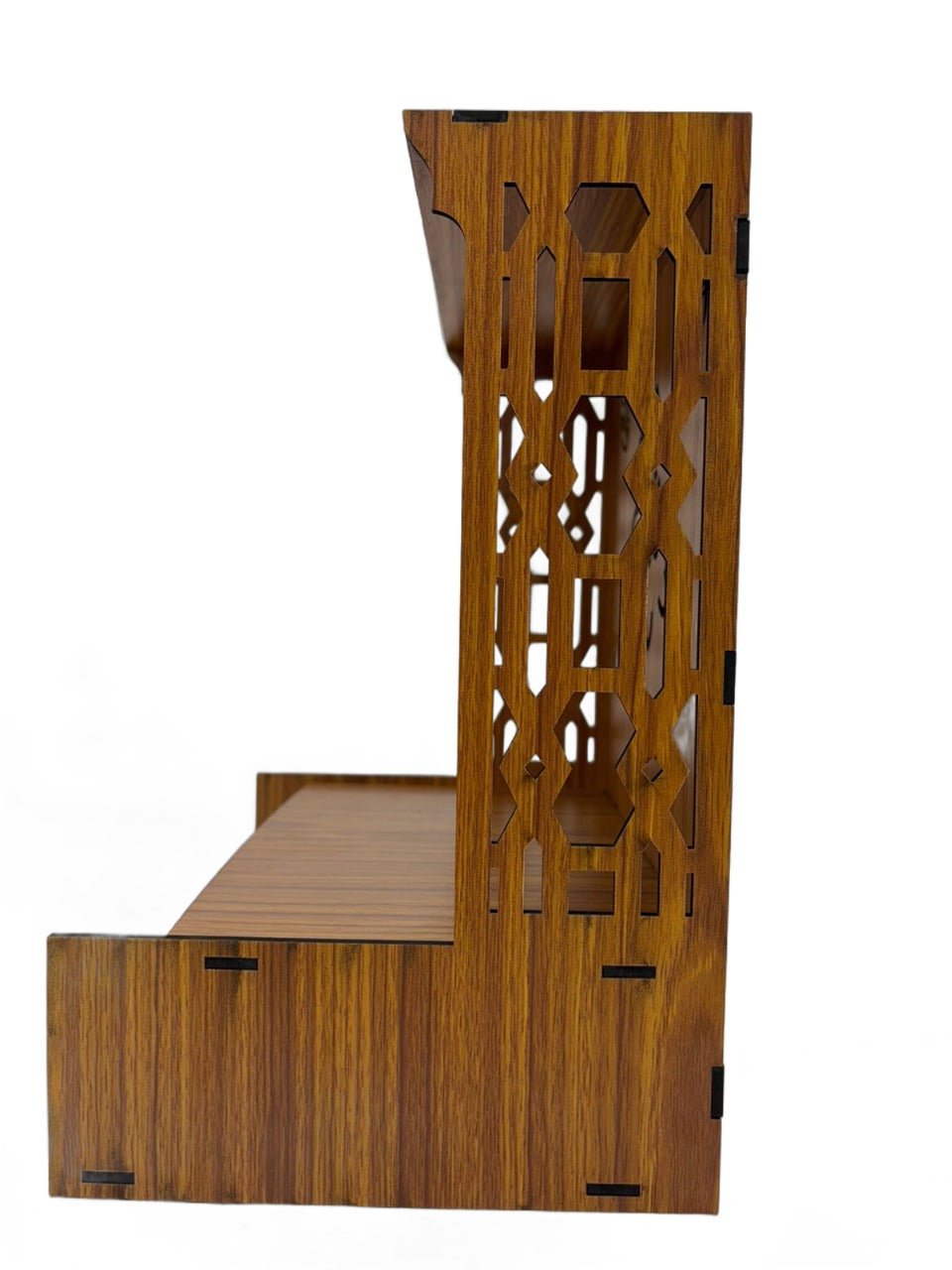 Gifts & Crafts Crafts Wood Crafts, Wooden Boxes, & Wall Signs Mangal Beautiful Wooden Pooja Stand for Home Pooja Mandir for Home Temple for Home and Office Puja Mandir with LED Light