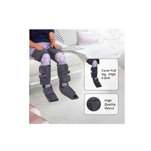 Air Compression Leg Massager with Handheld Controller