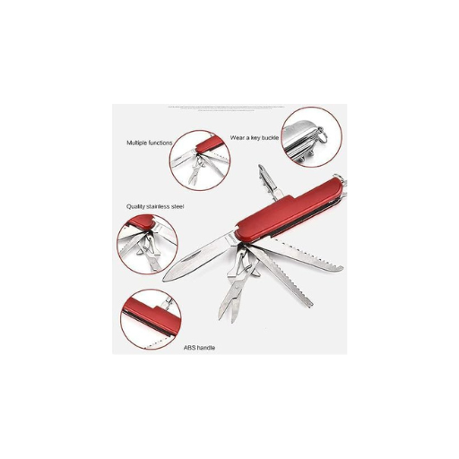 17 in 1 pocket swiss knife