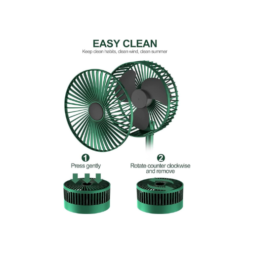 Telescopic folding fan