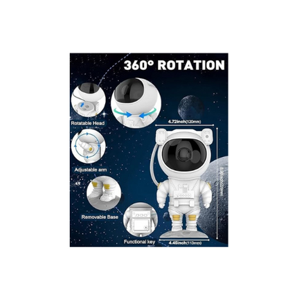 Astronaut galaxy projector