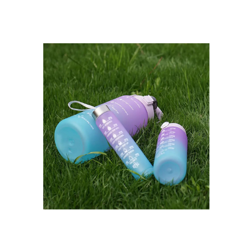 3 In 1 Motivational water bottle