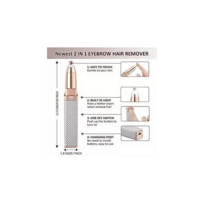 2 In 1 Eyebrow Trimmer for Women