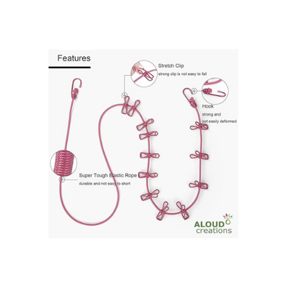 Elastic Rope With Hook