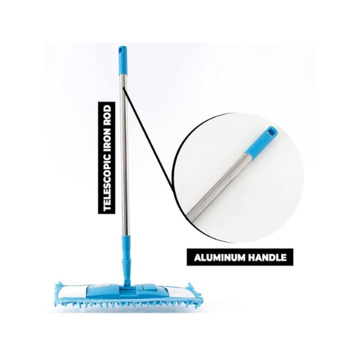 Microfiber floor cleaning mop